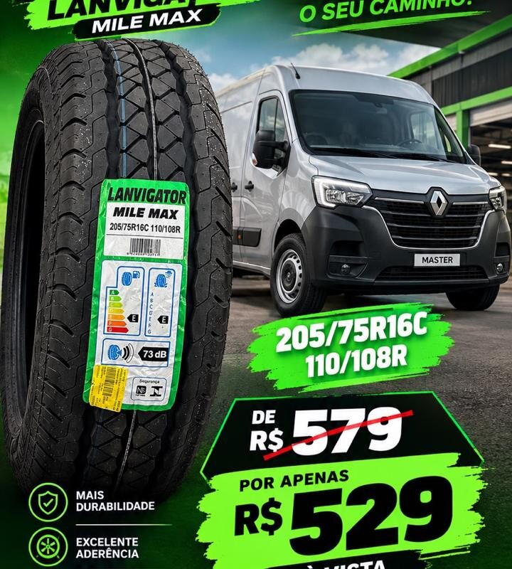 Pneu 205/75R16C Lanvigator Mile-max 110/108R 8 Lonas