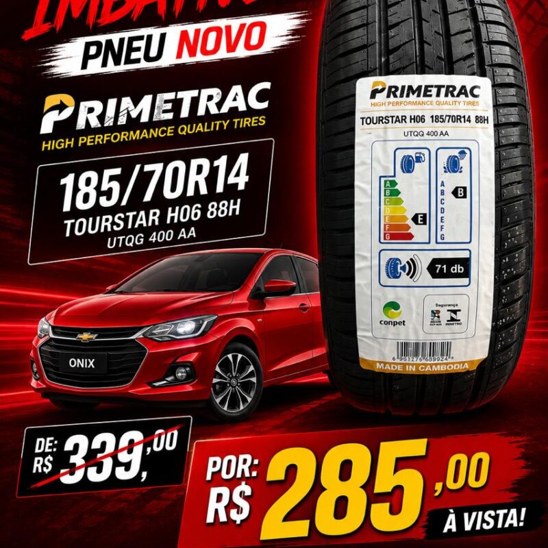 Pneu185/70r14 PRIMETRAC Tourstar H06 88h