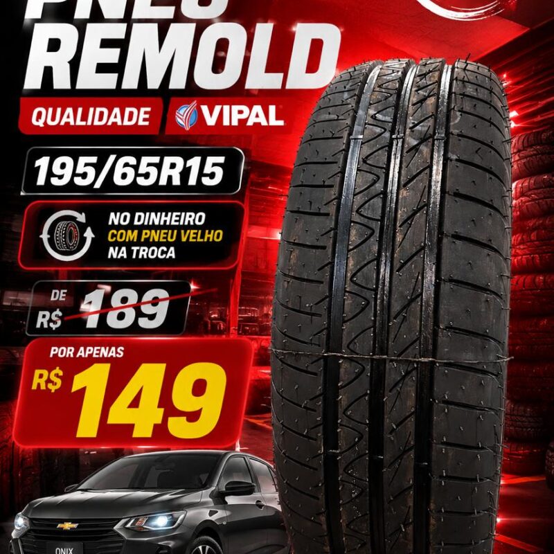 PNEU 195/65R15 VIPAL REMOLD