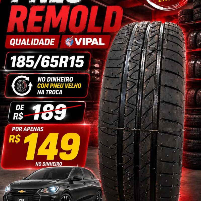 PNEU 185/65R15 VIPAL REMOLD