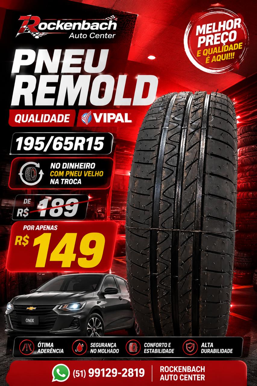 PNEU 195/65R15 VIPAL REMOLD