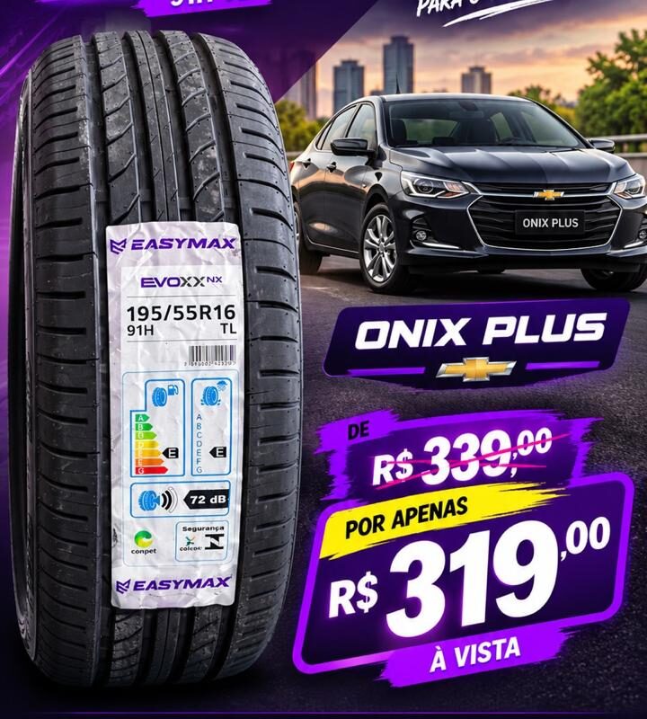Pneu 195/55R16 91h Easymax Evoxx