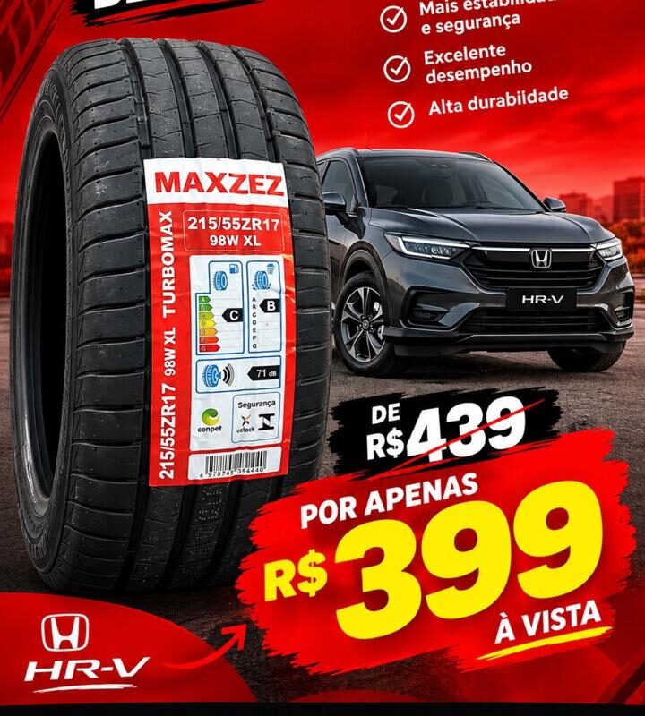 Pneu 215/55R17 Maxzez Turbomax  98w