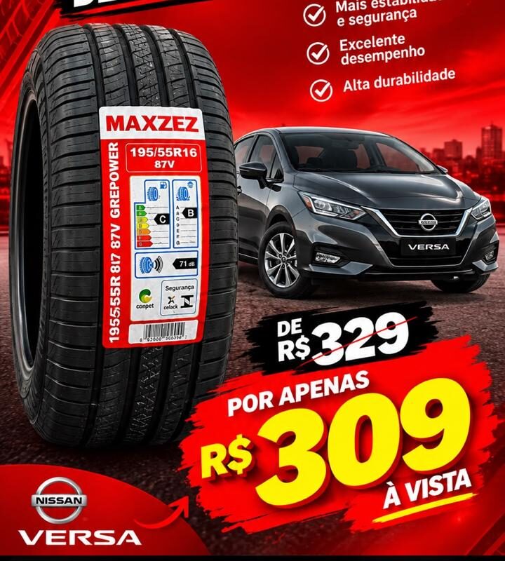 Pneu 195/55R16 Maxzez Grepower 87v