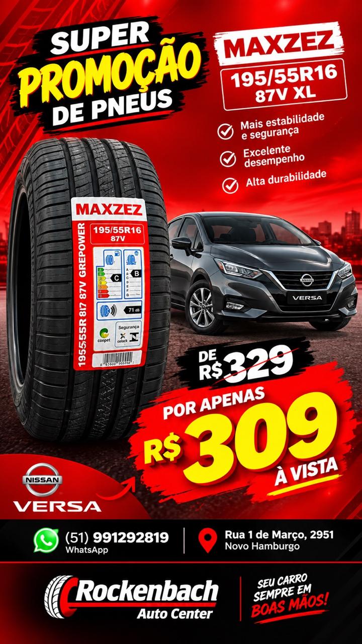Pneu 195/55R16 Maxzez Grepower 87v