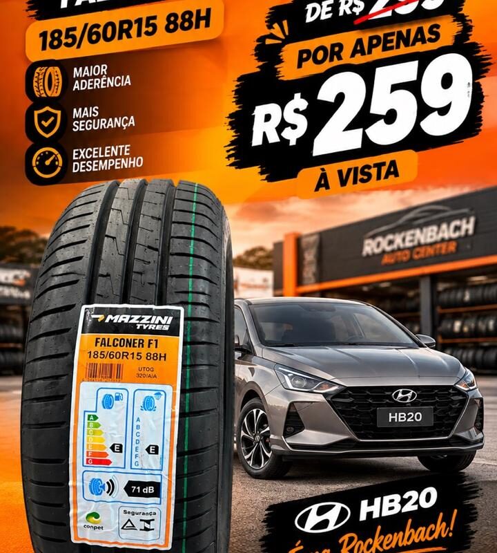 Pneu 185/60R15 Mazzini Falconer 88h F1